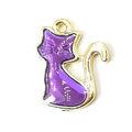 pingente gatinho 610 lilas